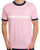 Sergio Tacchini Supermac T Shirt Pink/Navy
