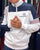 Sergio Tacchini Wilander Trainingsjacke Weiß Marineblau