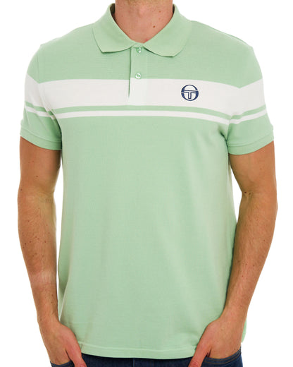 Sergio Tacchini Young Line Poloshirt Grün/Gardenia