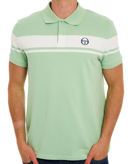 Sergio Tacchini Sergio Tacchini Young Line Poloshirt Grün/Gardenia