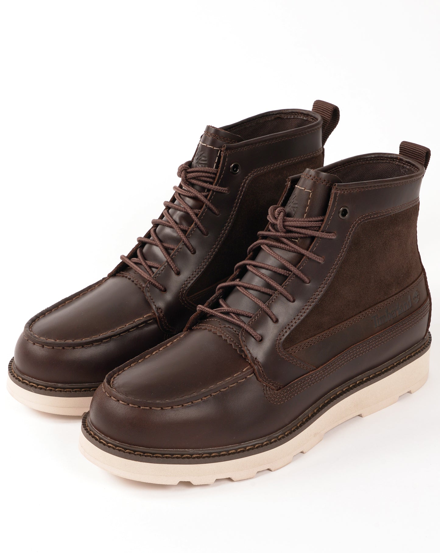 Timberland Britton Mills Mid Lace Waterproof Boot Dark Brown