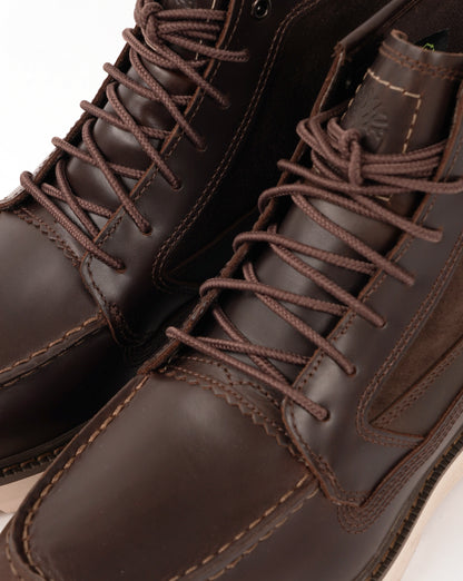 Timberland Britton Mills Mid Lace Waterproof Boot Dark Brown