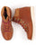 Timberland Britton Mills Mid Lace Waterproof Boot Rust Full Grain