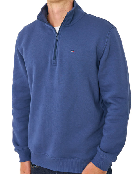 Tommy Jeans 1/4 Zip Neck Sweat Basic Navy
