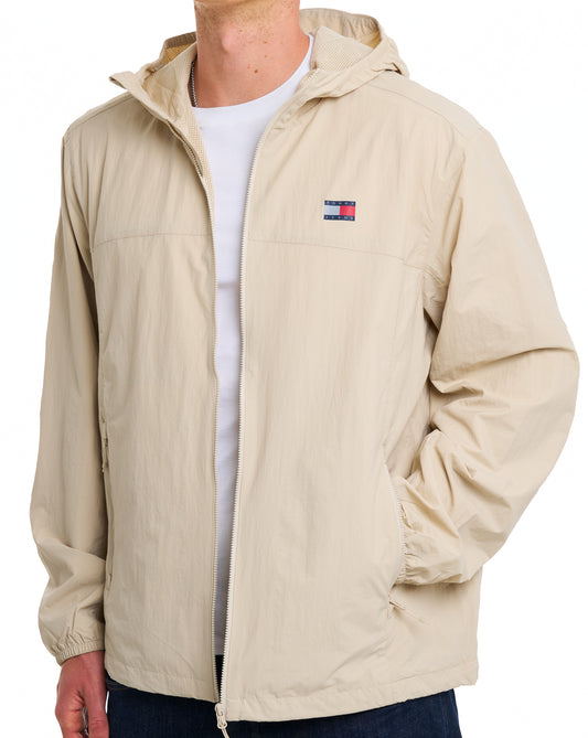 Tommy Jeans Tommy Jeans Chicago Packable Jacket Classic Beige