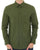 Tommy Jeans Cotton Stretch Shirt Dark Greenery