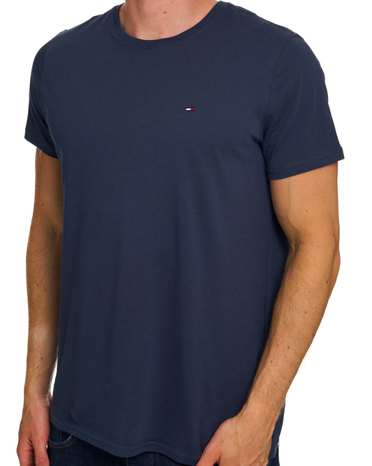 Tommy Jeans Tommy Jeans T-Shirt mit Rundhalsausschnitt, Marineblau