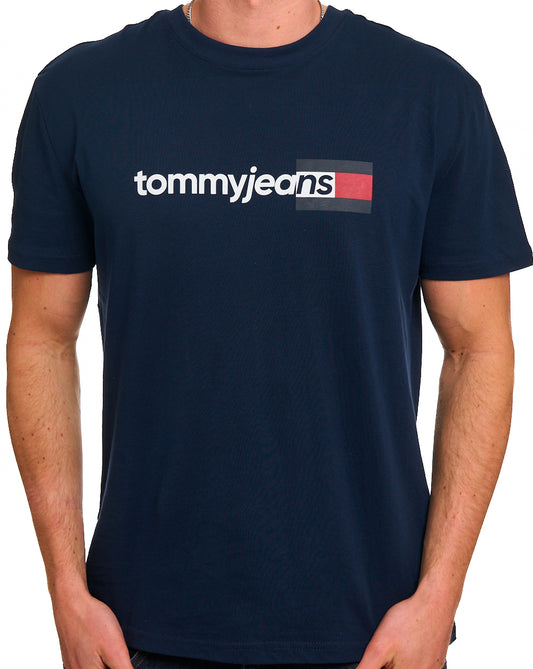 Tommy Jeans Tommy Jeans Entry DNA T Shirt Dark Navy