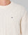 Tommy Jeans Flag Cable Knit Jumper Off White