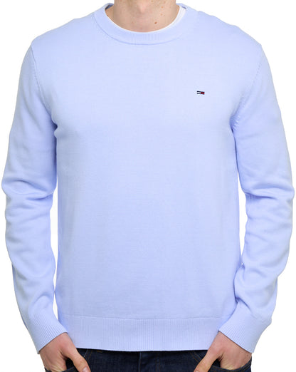 Tommy Jeans Flag Lightweight Jumper Sweet Blue