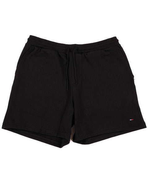 Tommy Jeans Flag Patch Beach Shorts Black