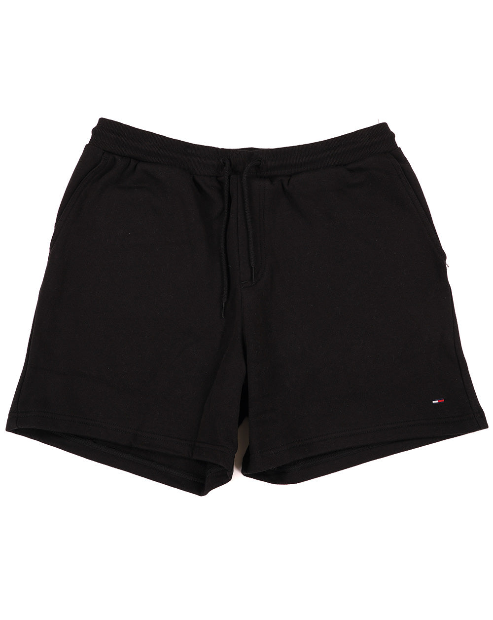 Tommy Jeans Flag Patch Beach Shorts Black