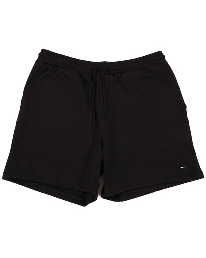 Tommy Jeans Badeshorts mit Flaggenaufnäher, Schwarz