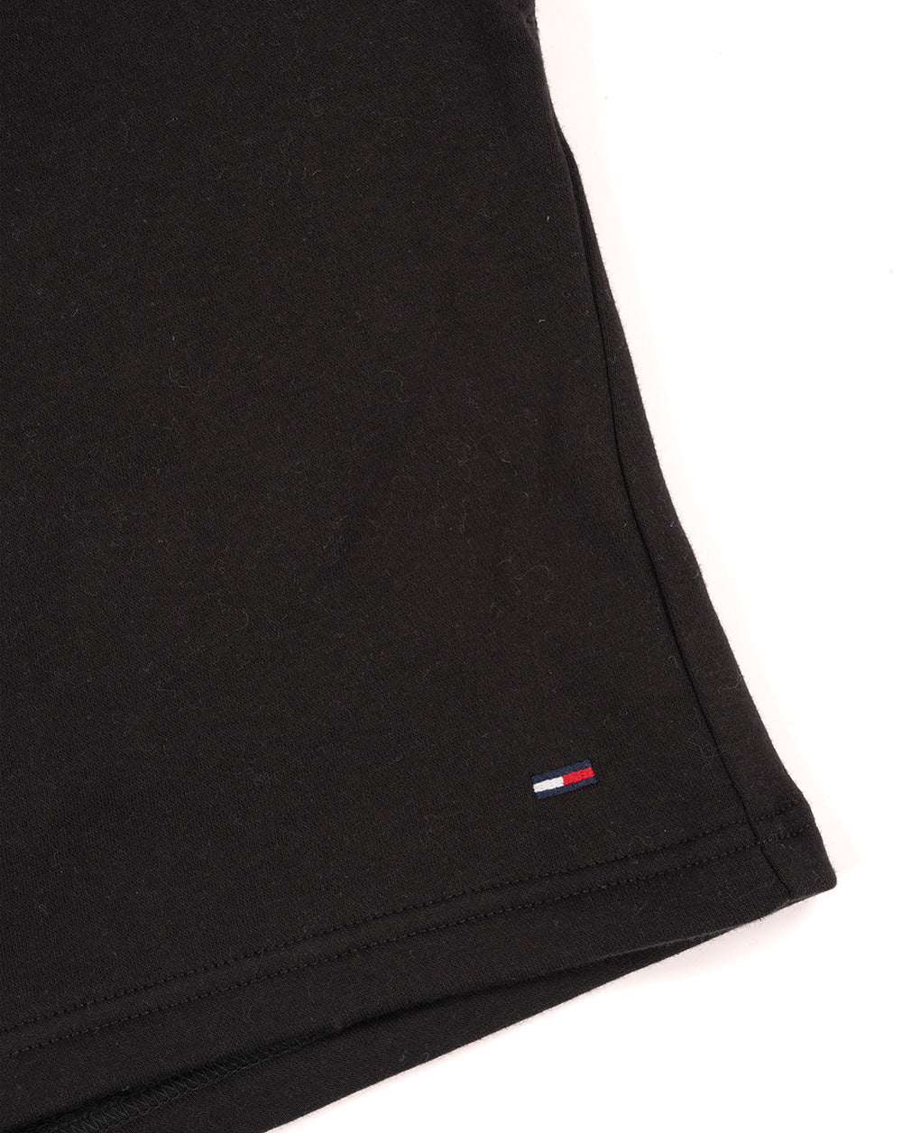 Tommy Jeans Badeshorts mit Flaggenaufnäher, Schwarz