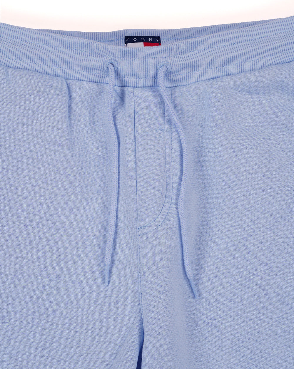 Tommy Jeans Flag Patch Beach Shorts Light Blue