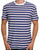 Tommy Jeans Flag Striped T Shirt Blue Storm Stripe