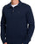 Tommy Jeans Strick-Langarmpolo, Dunkelblau