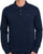 Tommy Jeans Strick-Langarmpolo, Dunkelblau