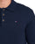 Tommy Jeans Strick-Langarmpolo, Dunkelblau