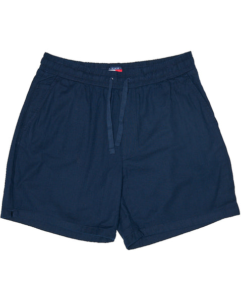 Tommy Jeans Linen Blend Short Dark Navy