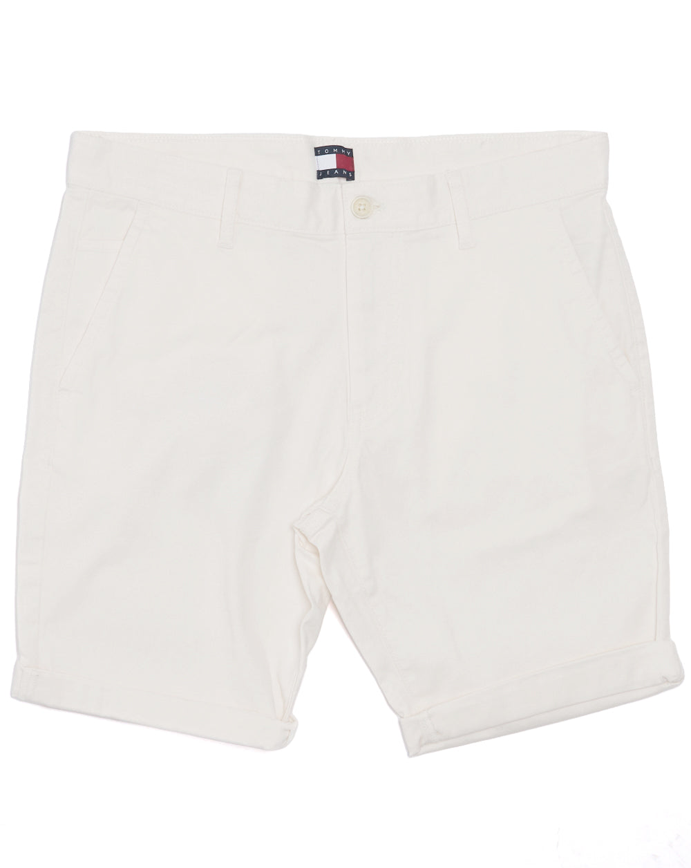 Tommy Jeans Scanton Twill Chino Shorts Ancient White