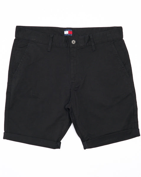 Tommy Jeans Scanton Twill Chino Shorts Black