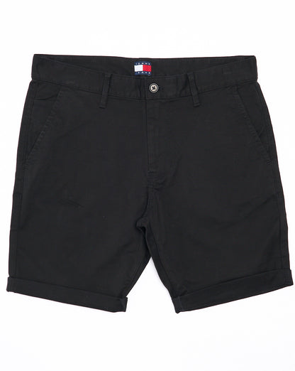 Tommy Jeans Scanton Twill Chino Shorts Black