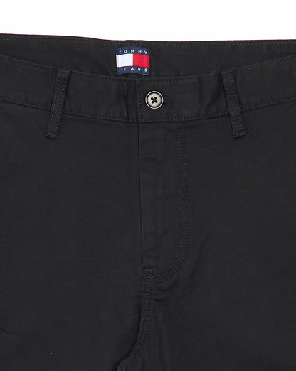 Tommy Jeans Scanton Twill Chino Shorts Black