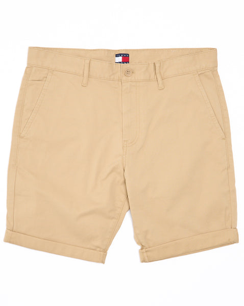 Tommy Jeans Scanton Twill Chino Shorts Gentle Gold