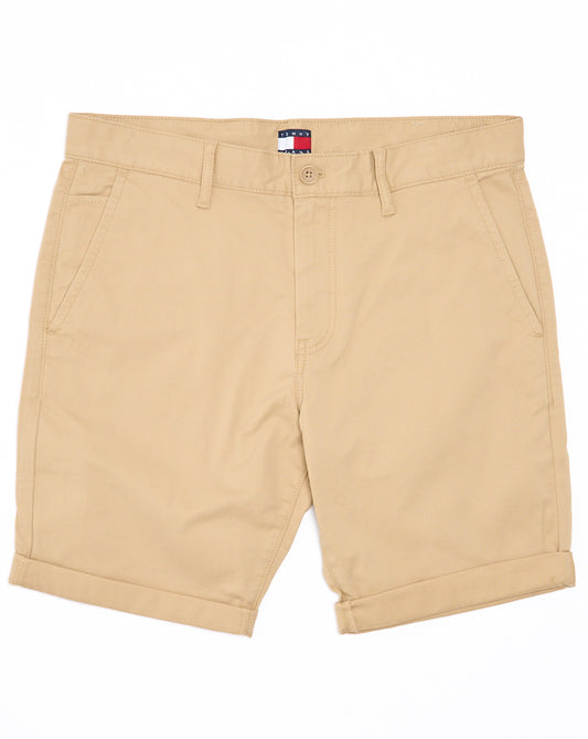 Tommy Jeans Tommy Jeans Scanton Twill Chino Shorts Gentle Gold