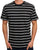Tommy Jeans Striped T Shirt Black Stripe
