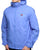 Tommy Jeans Water Repellent Ripstop Hooded Zip-Thru Jacket Blue Twilight
