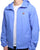 Tommy Jeans Water Repellent Ripstop Hooded Zip-Thru Jacket Blue Twilight