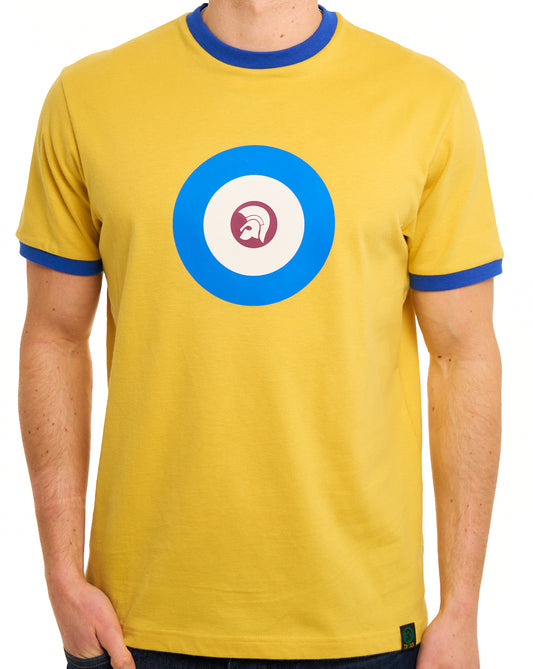 Trojan Trojan Target Ringer T-Shirt Senfgelb