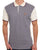 Trojan Diamond Panel Polo Ecru