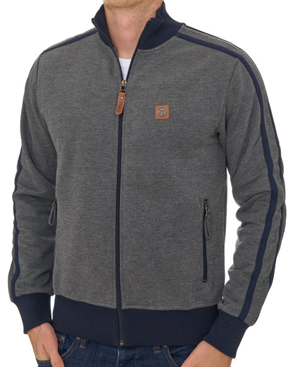 Trojan Heavy Pique Track Top Navy