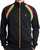 Trojan Raglan Striped Track Top Black