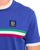 Trojan Stripe Front T Shirt Cobalt Blue