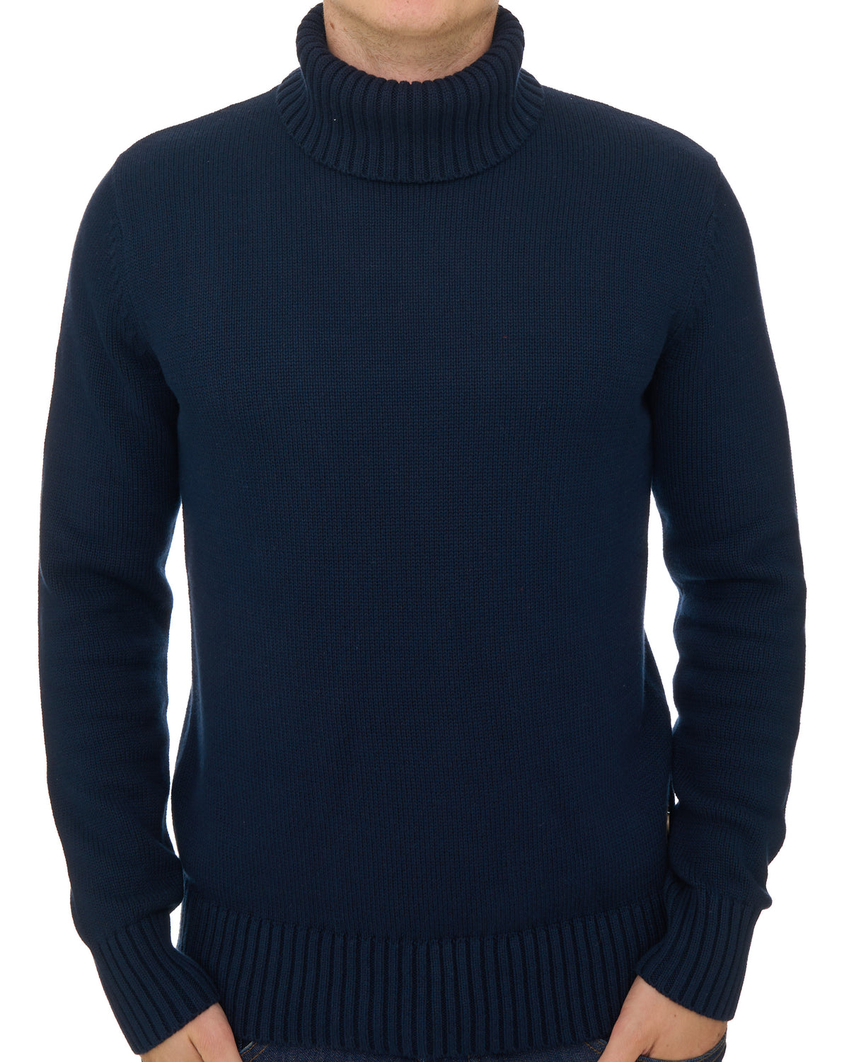 Trojan Submariner Roll Neck Navy
