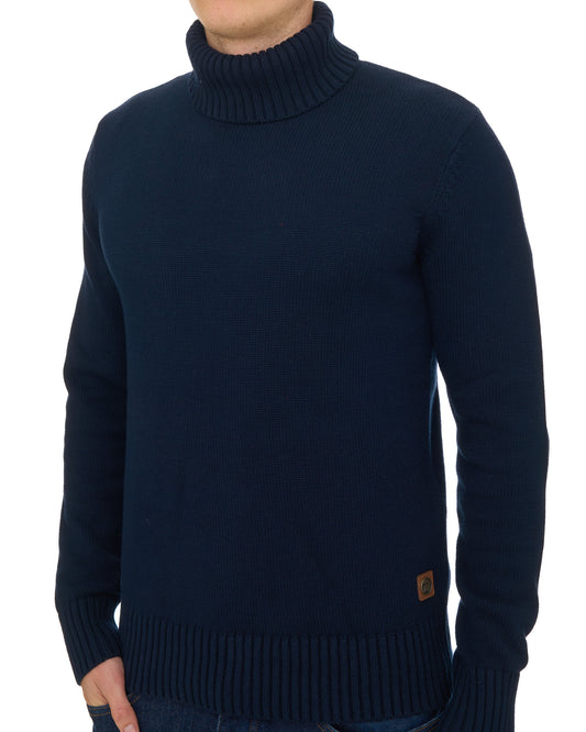 Trojan Trojan Submariner Roll Neck Navy