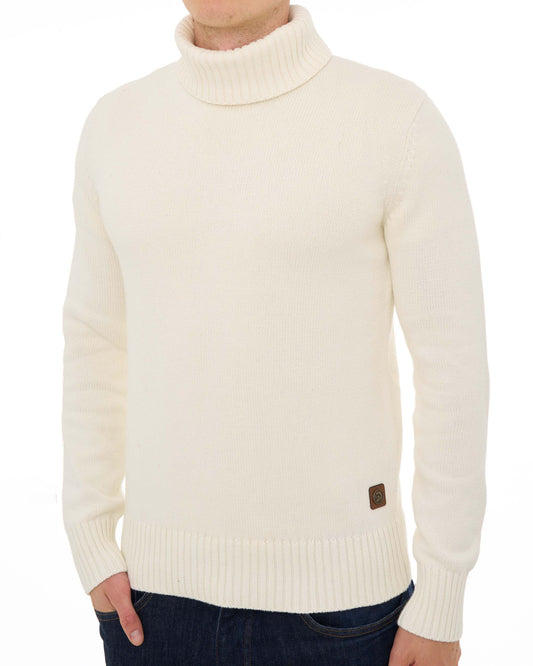 Trojan Trojan Submariner Roll Neck Cream