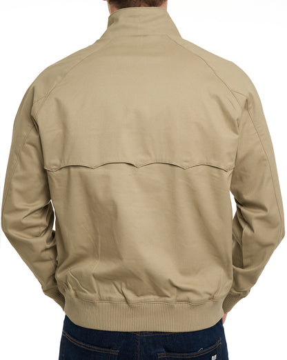 Trojan Classic Harrington Jacket Stone