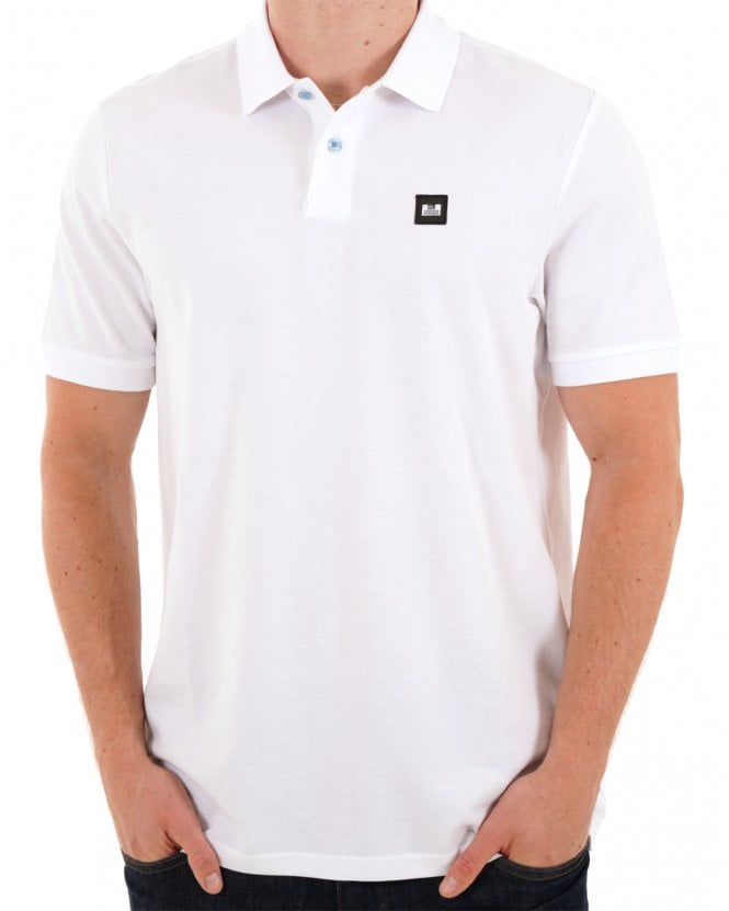 Weekend Offender Polo Shirt White