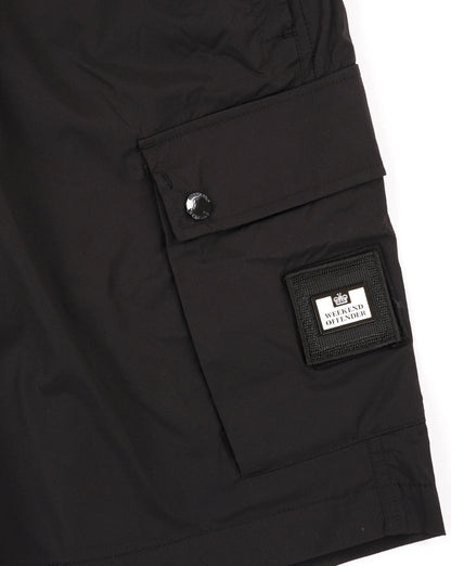Weekend Offender Baraki Cargo-Shorts Schwarz
