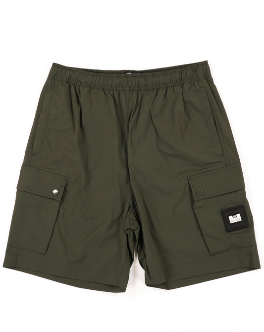 Weekend Offender Baraki Cargo-Shorts Dunkelgrün