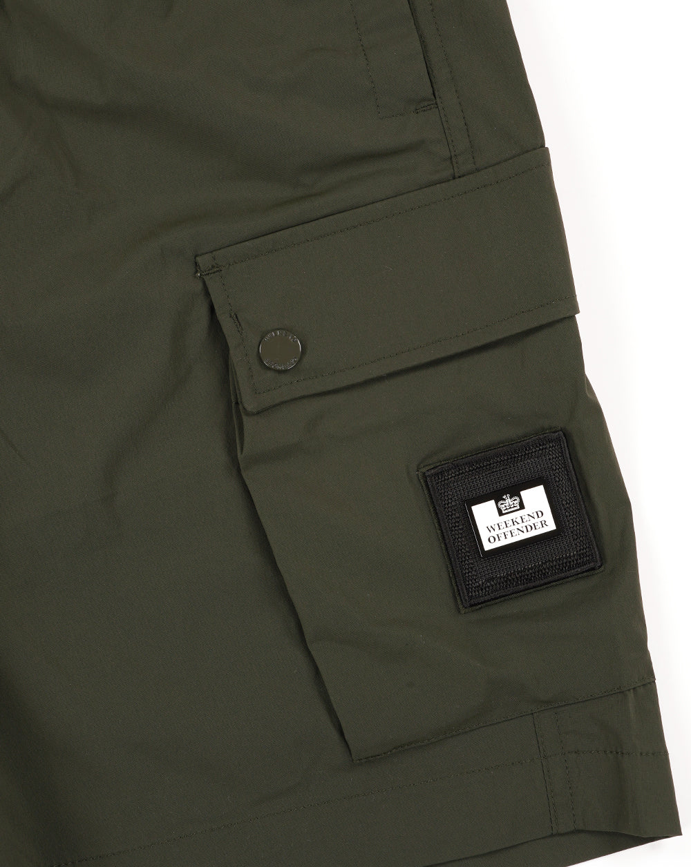 Weekend Offender Baraki Cargo-Shorts Dunkelgrün