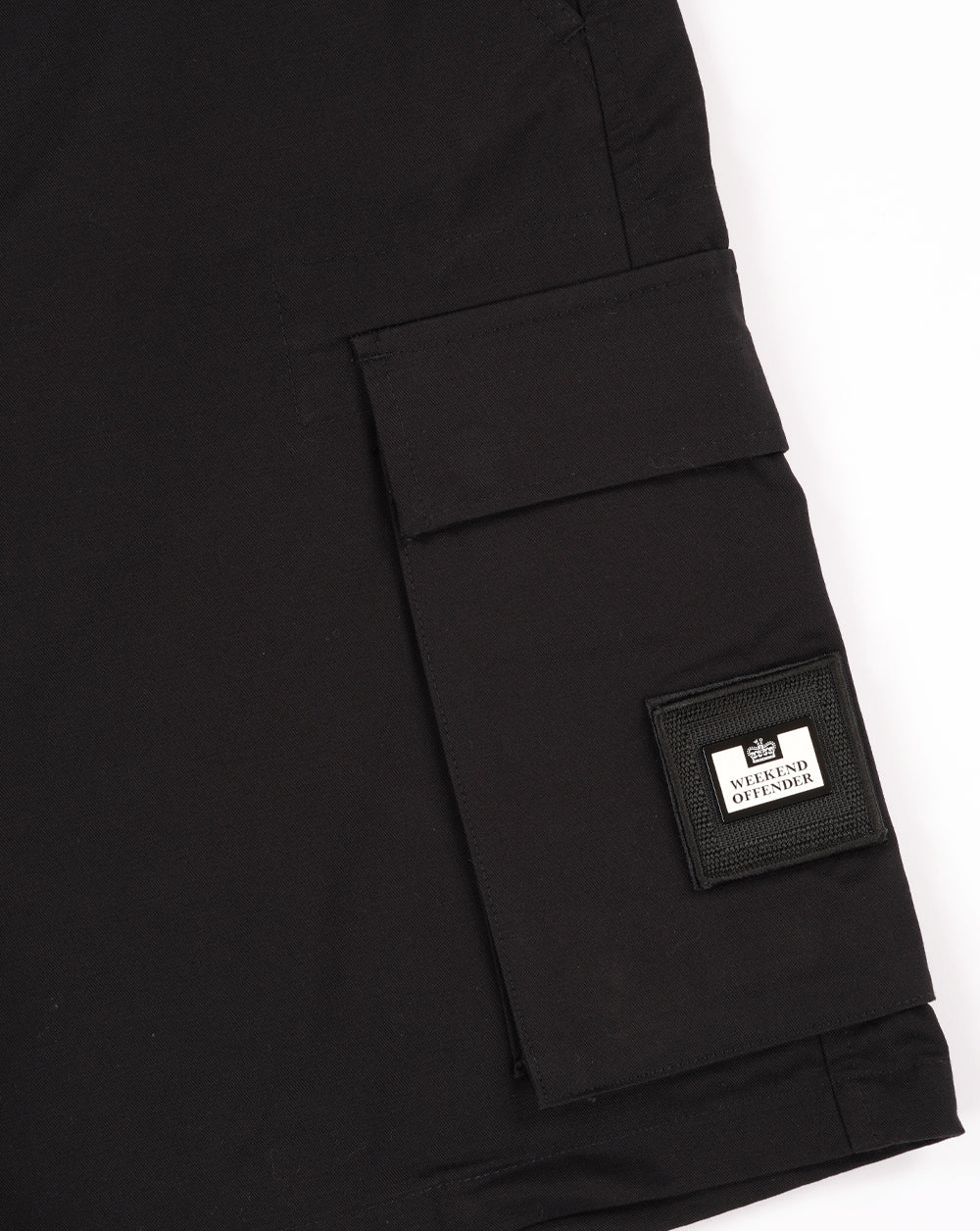 Weekend Offender Cargo-Shorts Schwarz