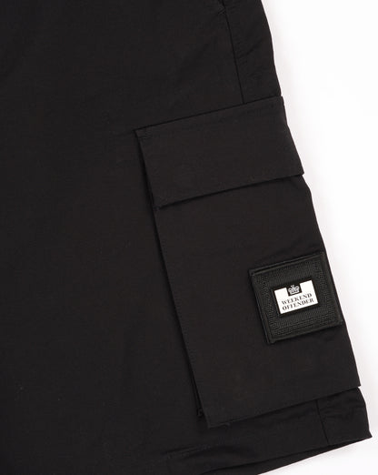 Weekend Offender Cargo-Shorts Schwarz