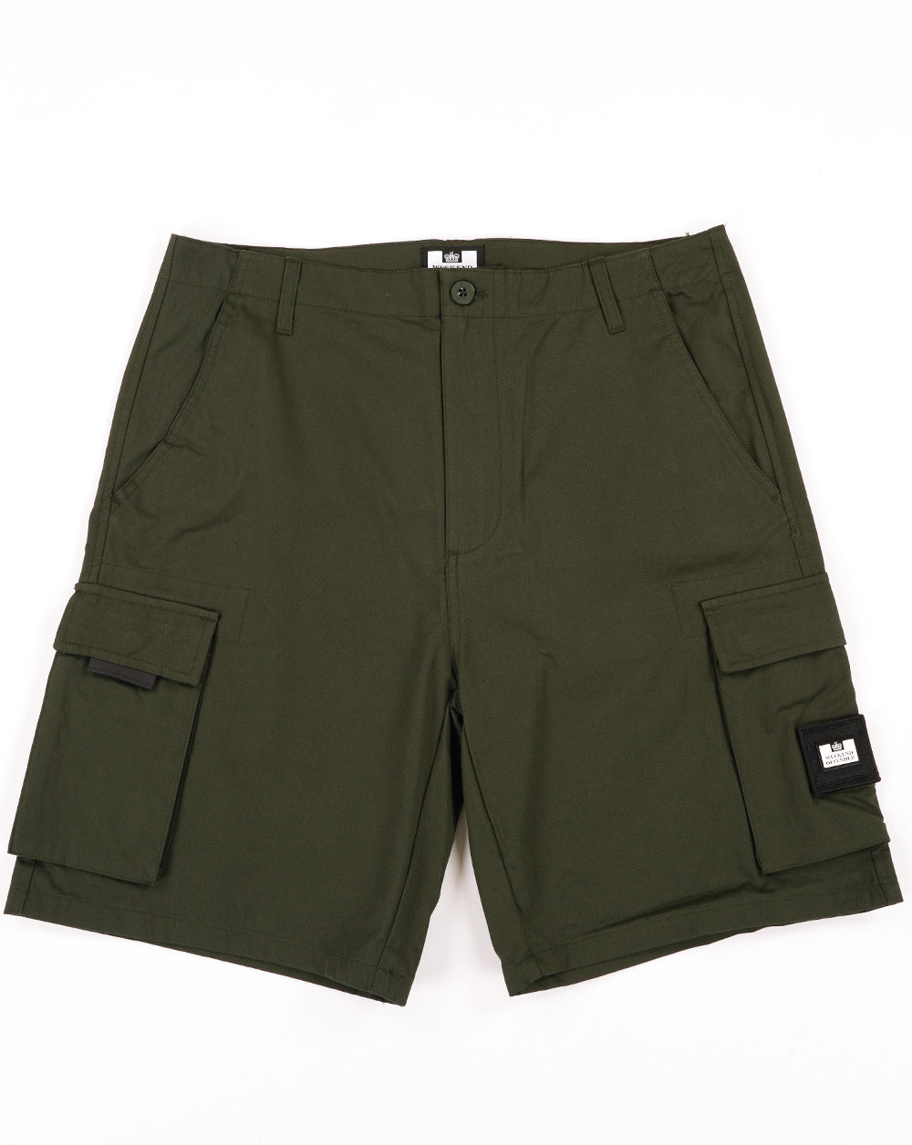Weekend Offender Cargo Shorts Dark Green