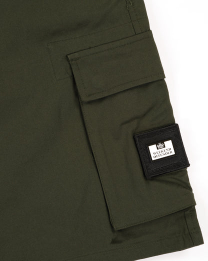 Weekend Offender Cargo-Shorts Dunkelgrün